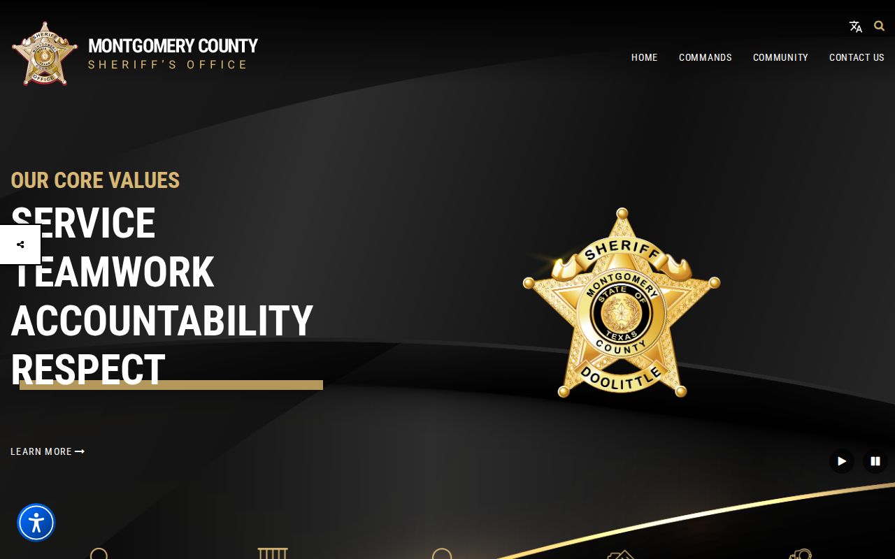 Montgomery County Sheriff's Office arrest records and jail source