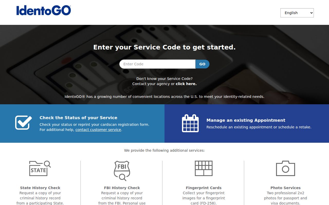 Montgomery County criminal record FAST fingerprint appointment portal