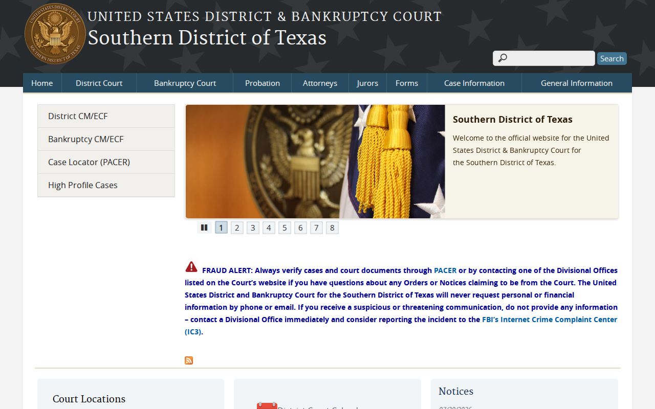 Montgomery County criminal records Southern District of Texas